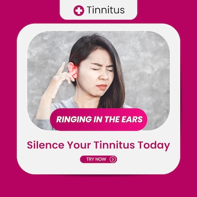 Tinnitus: Ringing In The Ears - Silence Your Tinnitus Today – okładka audiobooka, autor Center for Tinnitus Retraining Therapy