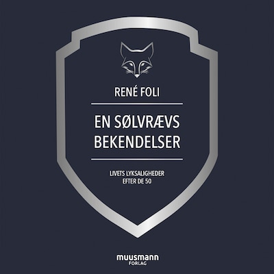 En sølvrævs bekendelser – omslag til lydbogen af René Foli