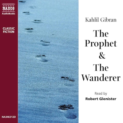 The Prophet, & The Wanderer – omslag til lydbogen af Khalil Gibran