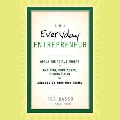 The Everyday Entrepreneur – omslag til lydbogen af Rob Basso, Adina Genn