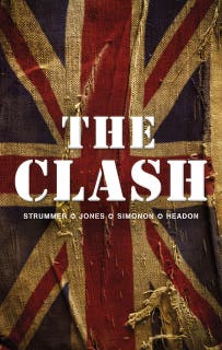 The Clash – omslag till ljudboken av Joe Strummer,Mick Jones,Paul Simonon,Topper Headon
