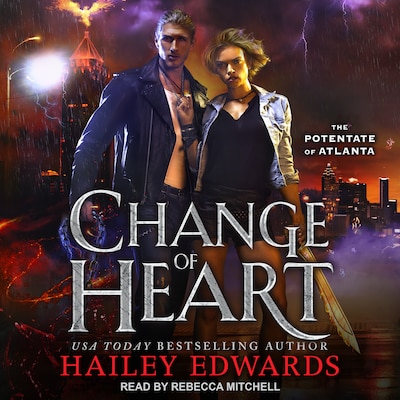 Change of Heart – omslag til lydbogen af Hailey Edwards