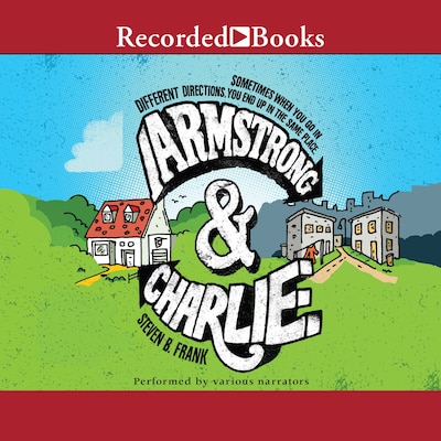 Armstrong and Charlie – omslag til lydbogen af Steven B. Frank