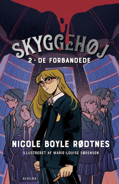 Skyggehøj 2: De forbandede – omslag til lydbogen af Nicole Boyle Rødtnes
