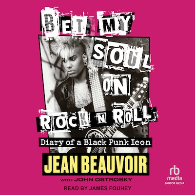 Bet My Soul on Rock 'n' Roll – omslag til lydbogen af Jean Beauvoir