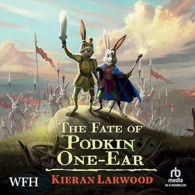 The Fate of Podkin One-Ear – omslag til lydbogen af Kieran Larwood