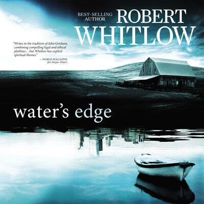 Water's Edge – omslag til lydbogen af Robert Whitlow