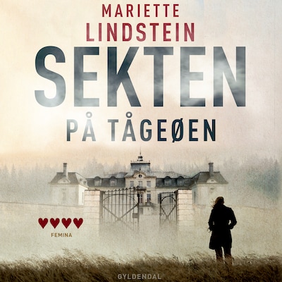 Sekten på Tågeøen – omslag til lydbogen af Mariette Lindstein