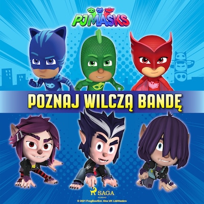 Pidżamersi - Poznaj Wilczą Bandę – okładka audiobooka, autor eOne