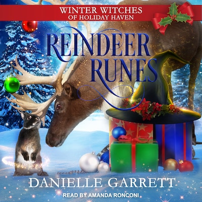 Reindeer Runes – omslag til lydbogen af Danielle Garrett