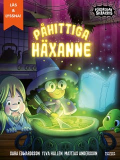 Påhittiga Häxanne (e-bok + ljud) – omslag till ljudboken av Sara Edwardsson,Ylva Hällen