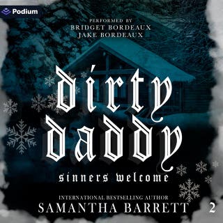 Dirty Daddy: Sinners Welcome, Book 2 – omslag till ljudboken av Samantha Barrett