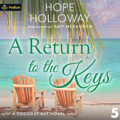 A Return to the Keys – omslag til lydbogen af Hope Holloway