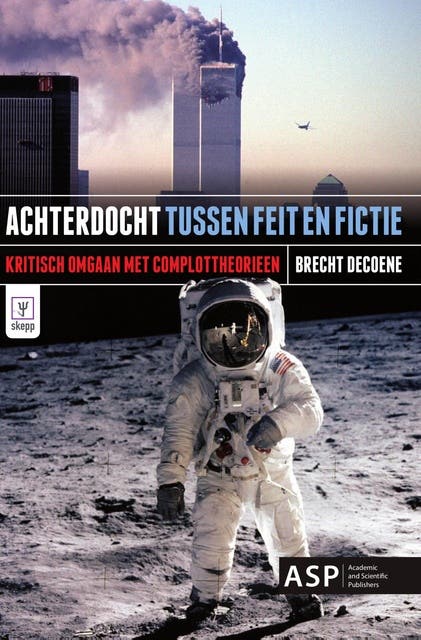 Achterdocht tussen feit en fictie: Kritisch omgaan met complottheorieën – omslag van het luisterboek van Brecht Decoene