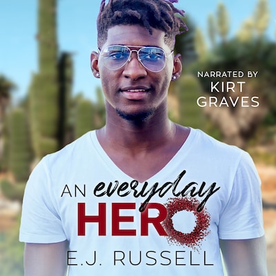 An Everyday Hero – omslag til lydbogen af E.J. Russell