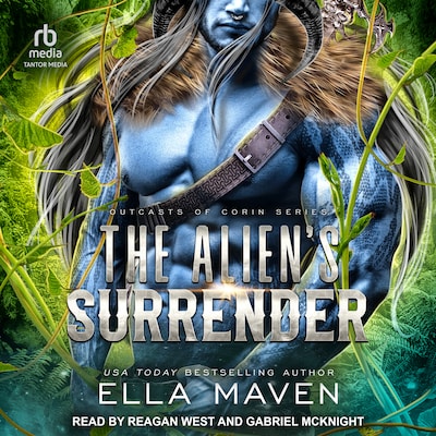 The Alien's Surrender – omslag til lydbogen af Ella Maven