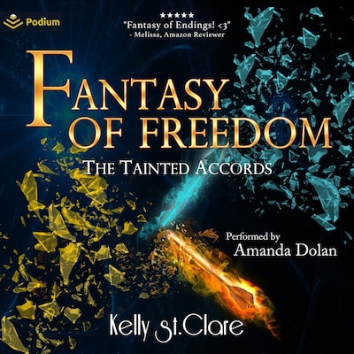 Fantasy of Freedom – omslag til lydbogen af Kelly St. Clare