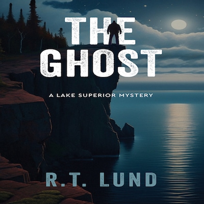 The Ghost – omslag til lydbogen af R. T. Lund