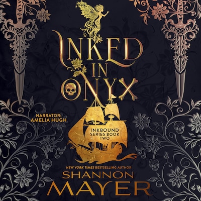 Inked in Onyx – omslag til lydbogen af Shannon Mayer