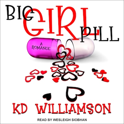 Big Girl Pill – omslag til lydbogen af KD Williamson