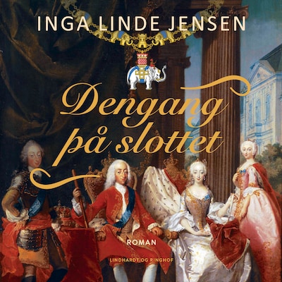 Dengang på slottet – omslag til lydbogen af Inga Linde Jensen