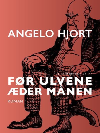 Før ulvene æder månen – omslag til lydbogen af Angelo Hjort
