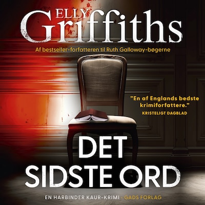 Det sidste ord – omslag til lydbogen af Elly Griffiths