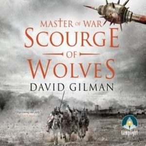 Scourge of Wolves – okładka audiobooka, autor David Gilman