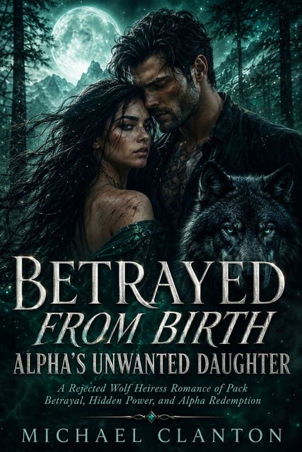 Betrayed From Birth Alpha's Unwanted Daughter: A Rejected Wolf Heiress Romance of Pack Betrayal, Hidden Power, and Alpha Redemption – omslag til lydbogen af Michael Clanton