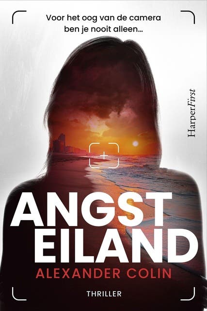 Angsteiland: Voor het oog van de camera ben je nooit alleen – omslag van het luisterboek van Alexander Colin