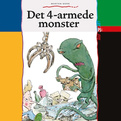 Det 4-armede monster – omslag til lydbogen af Morten Dürr