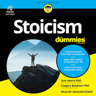 Stoicism For Dummies – omslag til lydbogen af Tom Morris, PhD, Gregory Bassham, Ph.D.