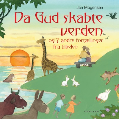 Da Gud skabte verden - Da Gud skabte verden – omslag til lydbogen af Jan Mogensen