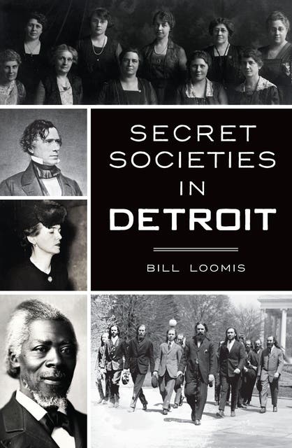Secret Societies in Detroit – omslag til lydbogen af Bill Loomis
