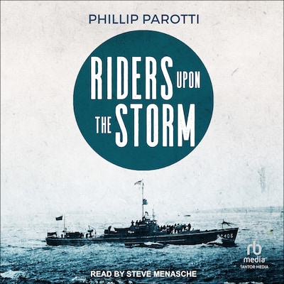 Riders Upon The Storm – omslag til lydbogen af Phillip Parotti