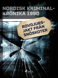 Rovdjursjakt från snöskoter – omslag till ljudboken av Diverse
