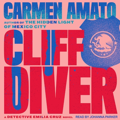 Cliff Diver – omslag til lydbogen af Carmen Amato