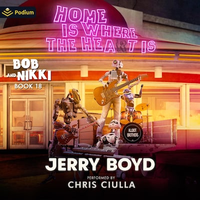 Home Is Where the Heat Is – omslag til lydbogen af Jerry Boyd