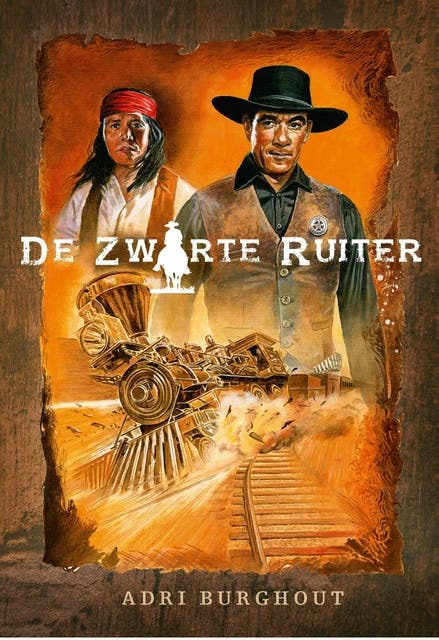 De zwarte Ruiter – omslag van het luisterboek van Adri Burghout