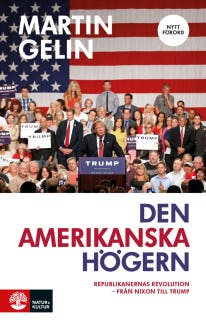 Den amerikanska högern – omslag till ljudboken av Martin Gelin