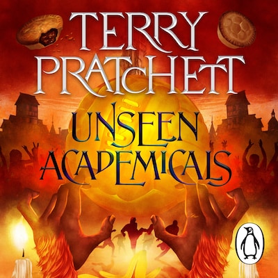 Unseen Academicals – omslag til lydbogen af Terry Pratchett
