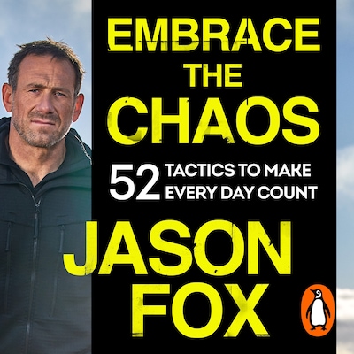 Embrace the Chaos – omslag til lydbogen af Jason Fox