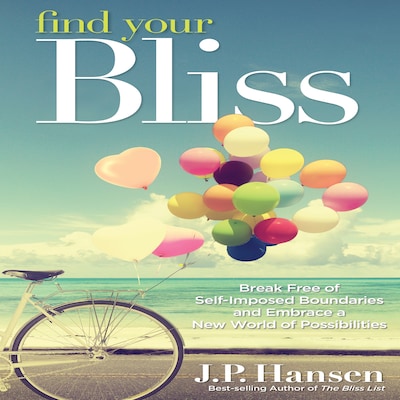 Find Your Bliss – omslag til lydbogen af J.P. Hansen