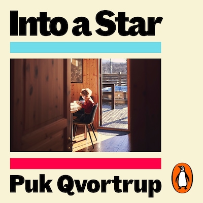 Into a Star – omslag til lydbogen af Puk Qvortrup