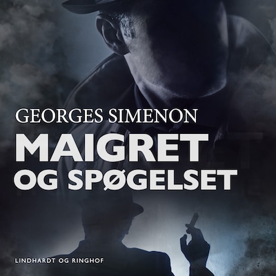 Maigret og spøgelset – omslag til lydbogen af Georges Simenon