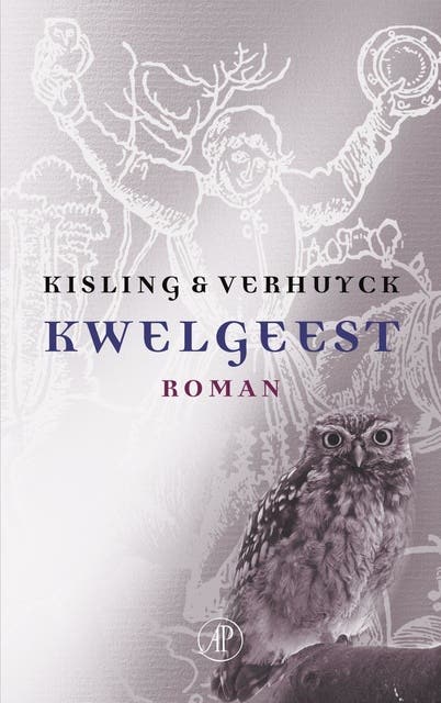 Kwelgeest – omslag van het luisterboek van Corina Kisling,Paul Verhuyck