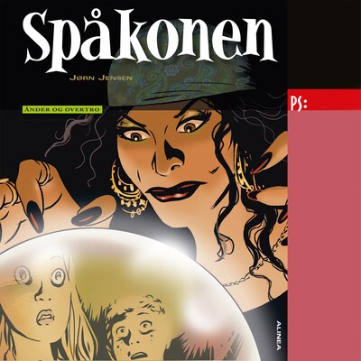 Spåkonen – omslag til lydbogen af Jørn Jensen