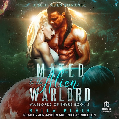 Mated to the Alien Warlord – omslag til lydbogen af Bella Blair