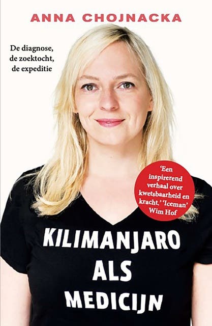 Kilimanjaro als medicijn – omslag van het luisterboek van Anna Chojnacka