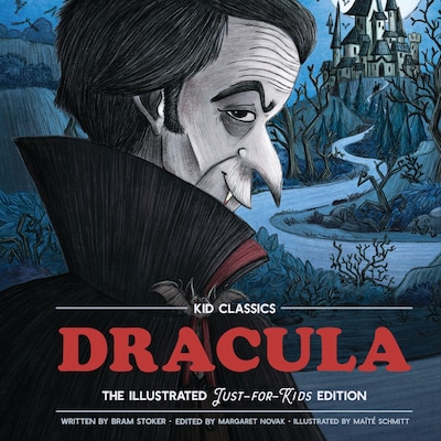 Dracula - Kid Classics – omslag til lydbogen af Bram Stoker